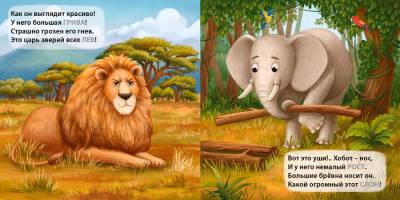 Робинс Книжки - картонки. Загадки - рифмы. Дикие животные